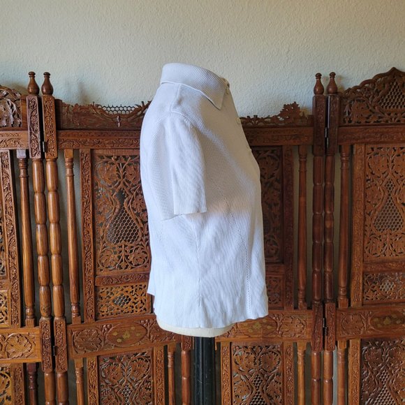 Vintage Island Casuals Cotton Knit Button-down - Picture 3 of 14